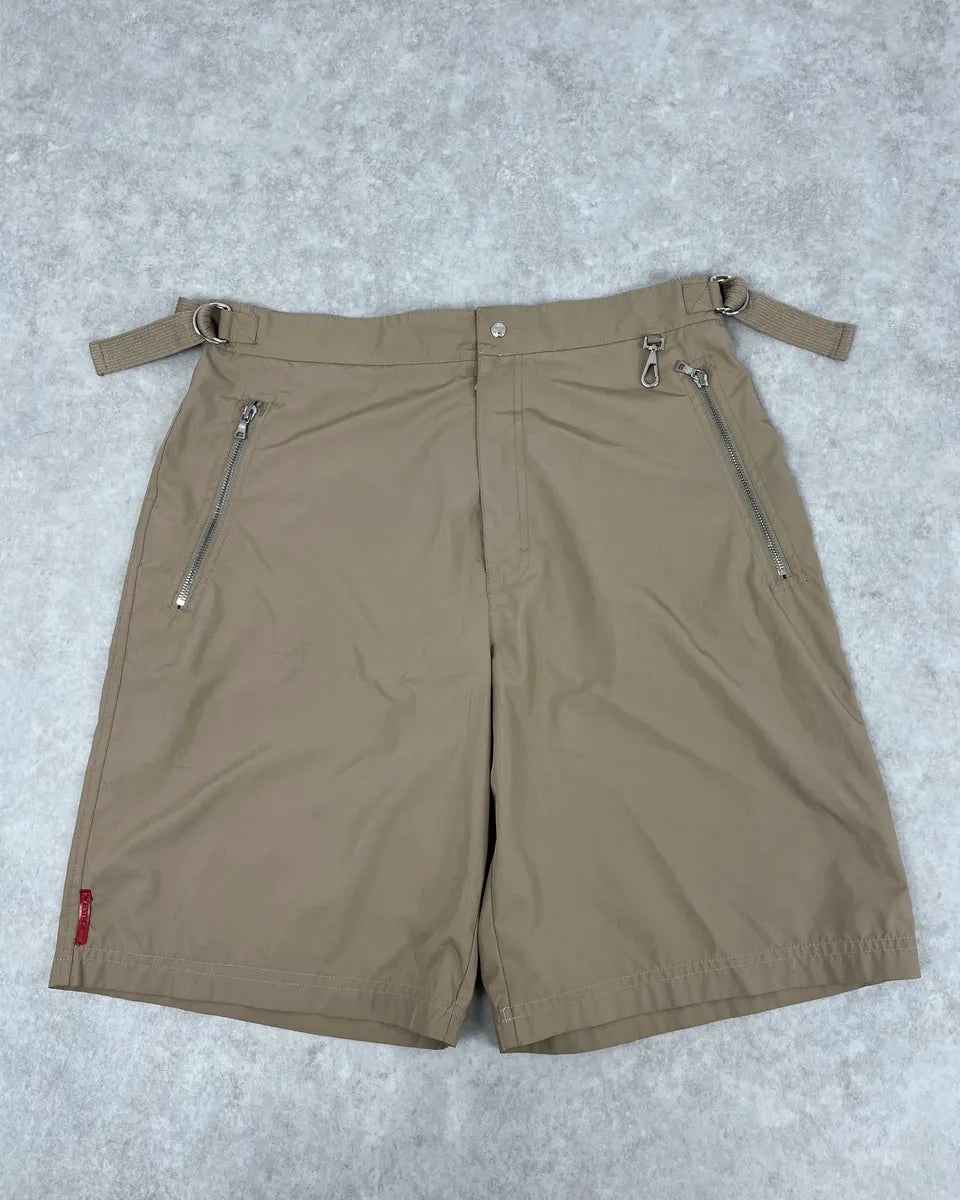 2000s Prada Linea Rossa Cozy Shorts zZHKEmx 3