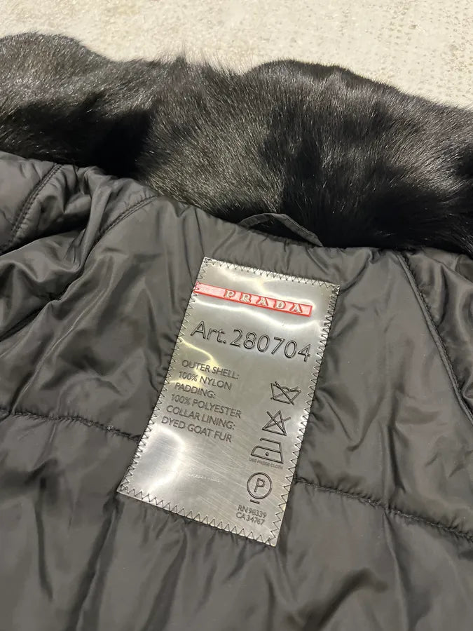 2000s Prada Linea Rossa Gore-Tex Black Nylon Jacket PlAYrUg 12