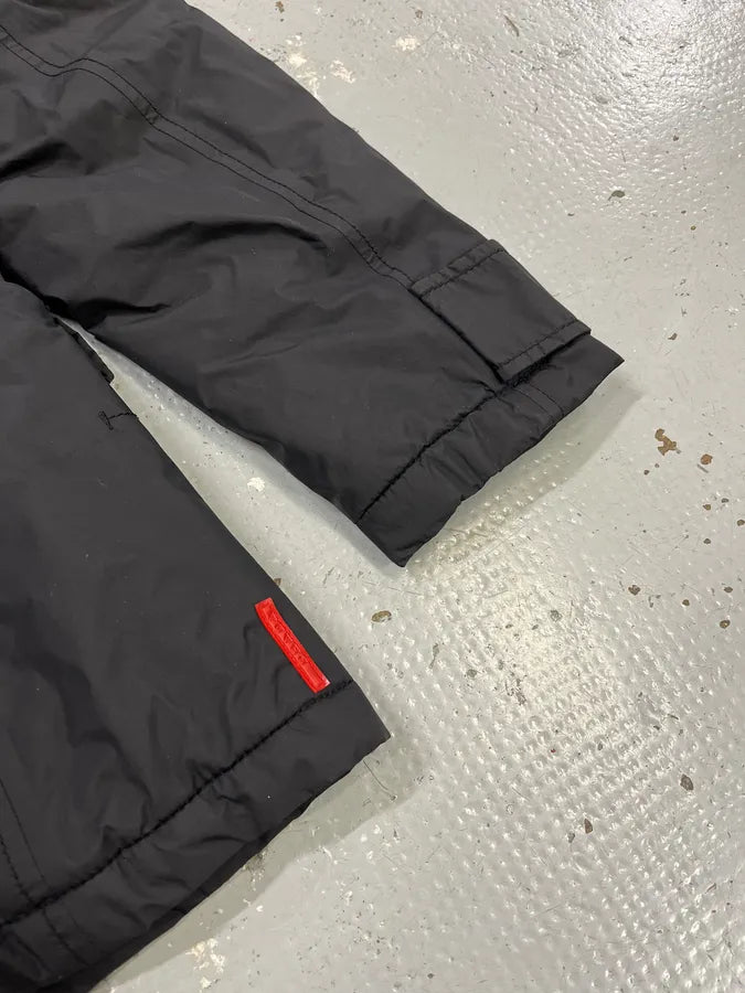 2000s Prada Linea Rossa Gore-Tex Black Nylon Jacket PlAYrUg 7
