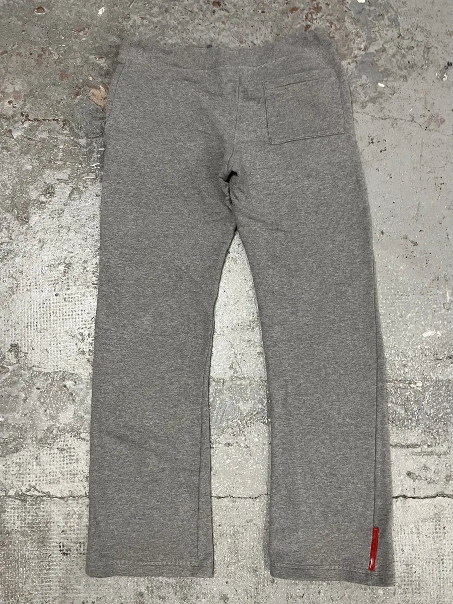 2000s Prada Linea Rossa Grey Cozy Suitpants PwrNgAl 2