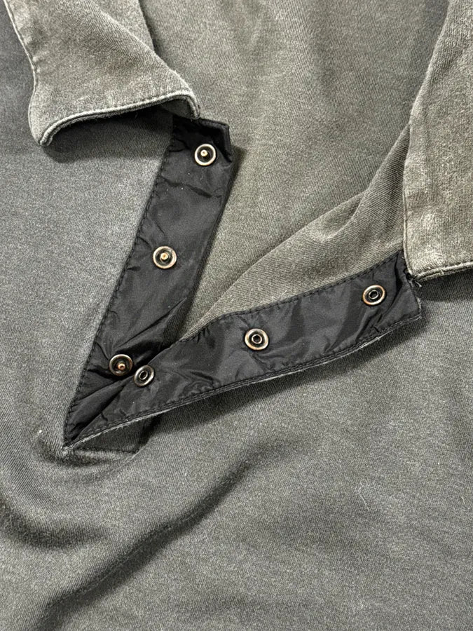 2000s Prada Linea Rossa Grey Classic Longsleeve Polo MPHCvIX 8