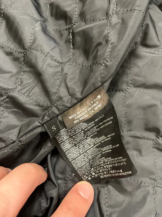 2000s Prada Linea Rossa Grey Wool Sport Padded Jacket (XS) liQSMEK 11