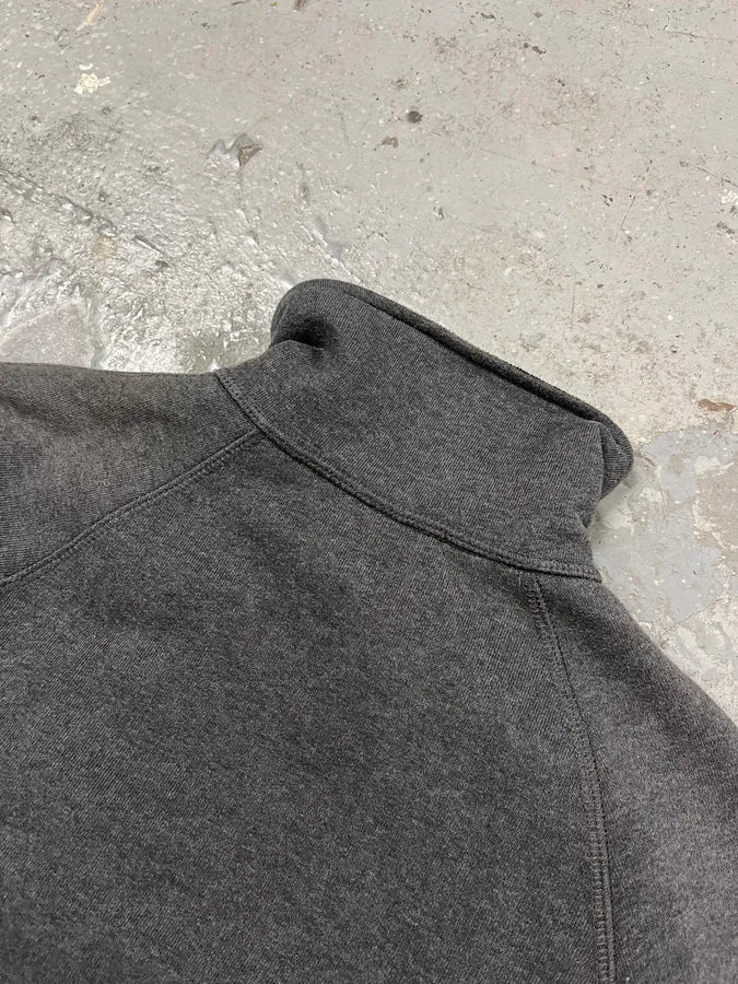 2000s Prada Linea Rossa Grey Wool Sport Padded Jacket (XS) liQSMEK 8