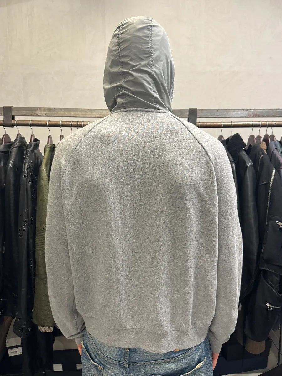 2000s Prada Linea Rossa Grey Zip-up Hoodie kgnTENw 2