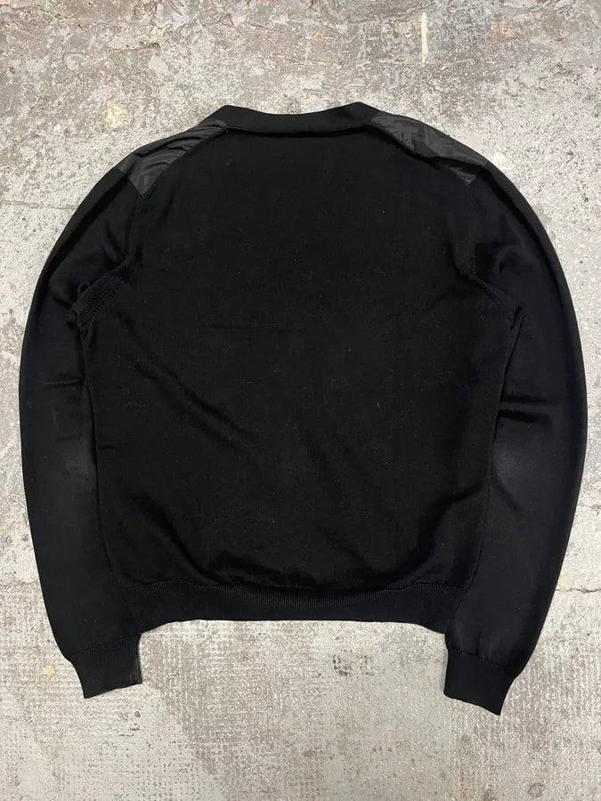 2000s Prada Linea Rossa Hybrid Nylon Cardigan ygXfZPA 5