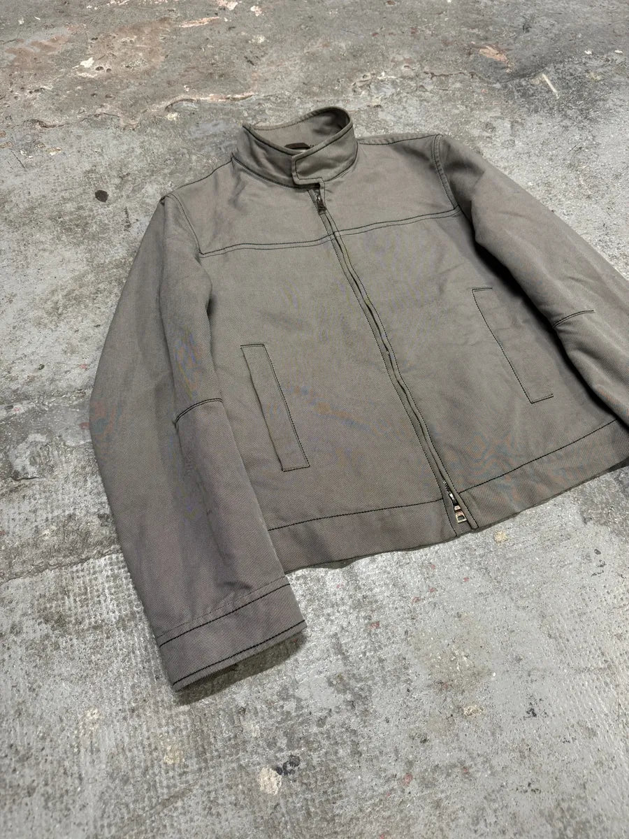 2000s Prada Linea Rossa Light Stripped Jacket (M/L) 3