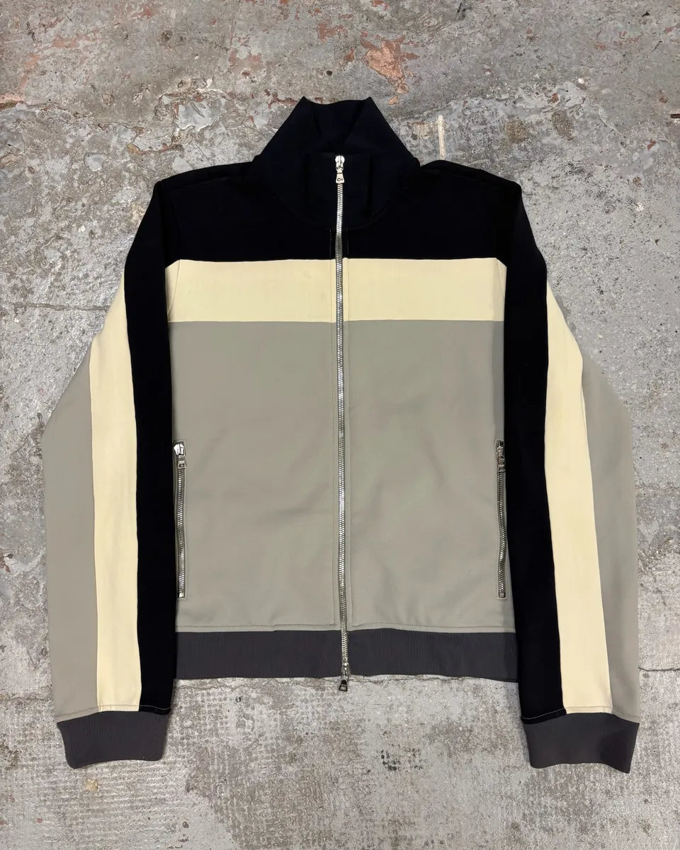 2000s Prada Linea Rossa Multicolored Zip-up Sweatshirt JuLbGzP 0