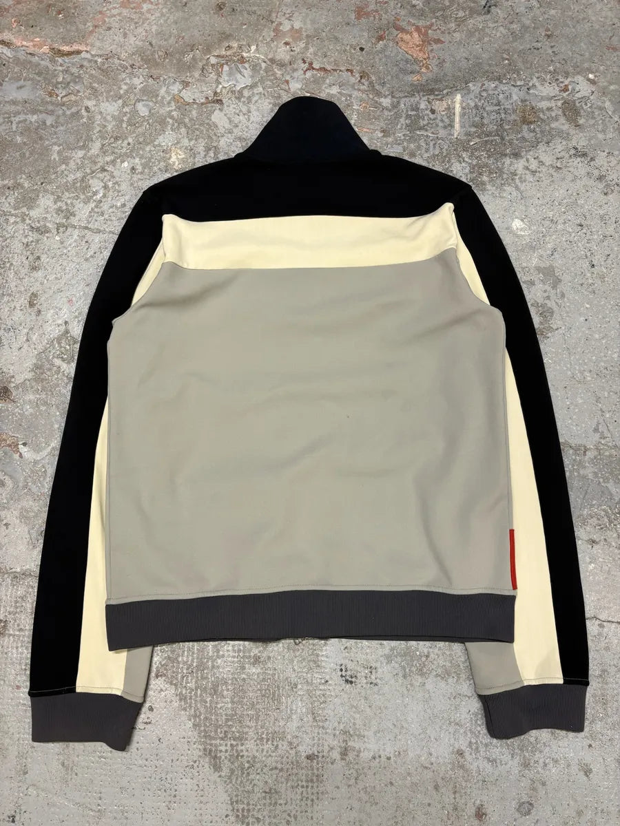 2000s Prada Linea Rossa Multicolored Zip-up Sweatshirt JuLbGzP 2