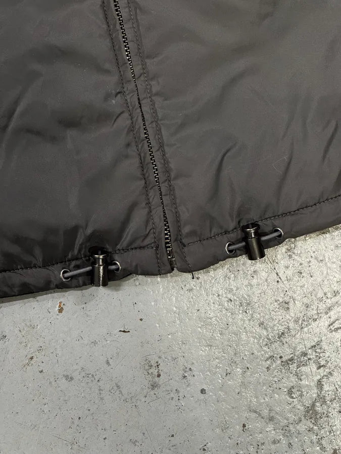 2000s Prada Linea Rossa Navy & Grey Reversible Nylon Jacket vGogNWV 17