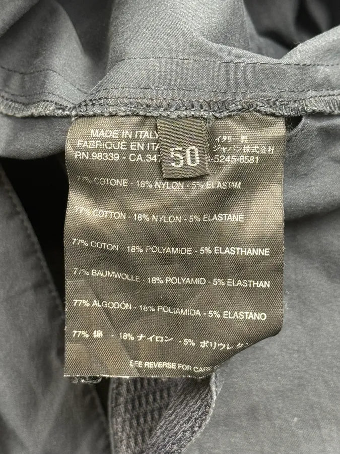 2000s Prada Linea Rossa Navy Back Pocket Technical Light Pants mGLQbqY 10