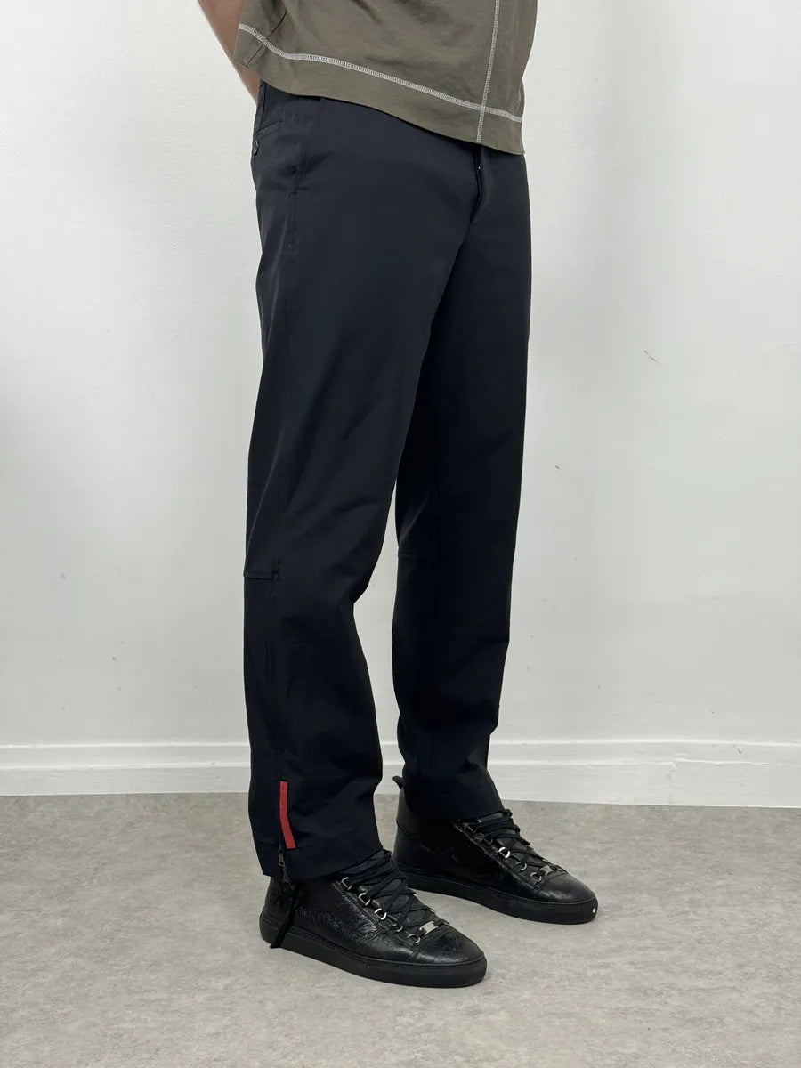 2000s Prada Linea Rossa Navy Cozy Pants PXrwXFQ 1