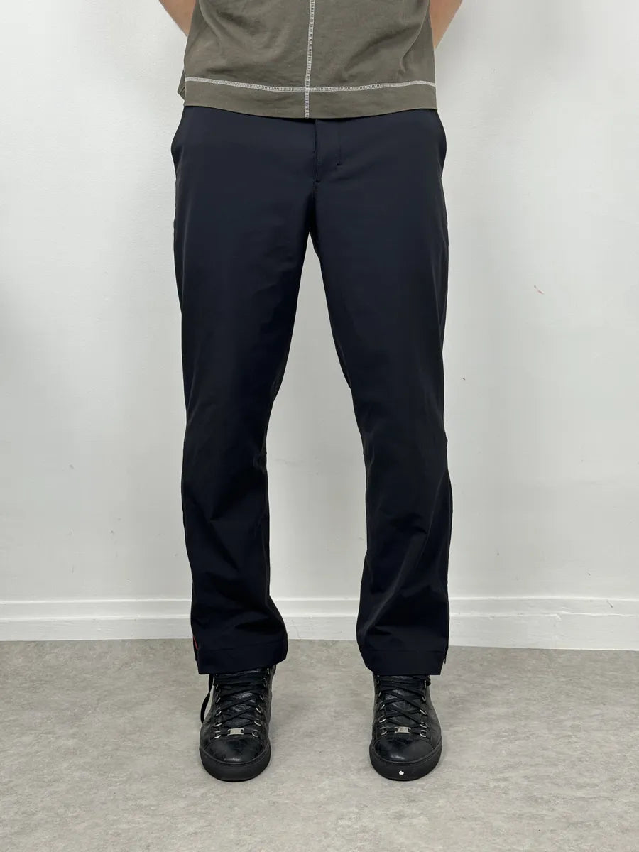 2000s Prada Linea Rossa Navy Cozy Pants PXrwXFQ 3