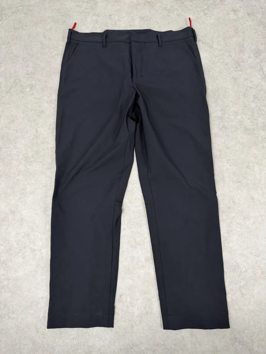 2000s Prada Linea Rossa Navy Cozy Pants PXrwXFQ 5