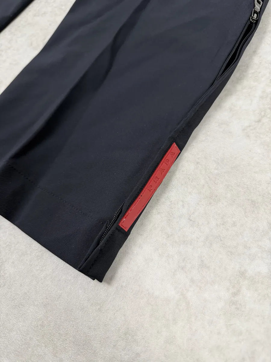 2000s Prada Linea Rossa Navy Cozy Pants PXrwXFQ 6