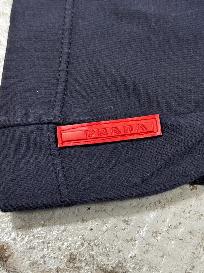 2000s Prada Linea Rossa Navy Human Longsleeves QQohylZ 8