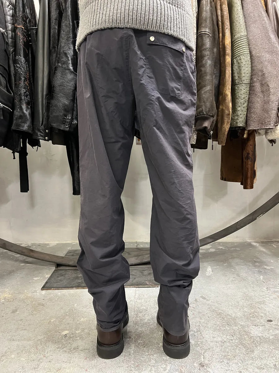 2000s Prada Linea Rossa Navy Pants (M/L) 1