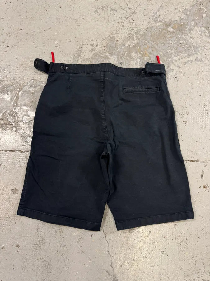2000s Prada Linea Rossa Navy Shorts OVyylMq 10