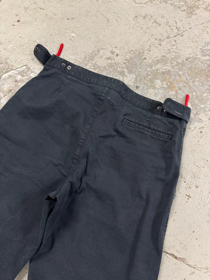 2000s Prada Linea Rossa Navy Shorts OVyylMq 8