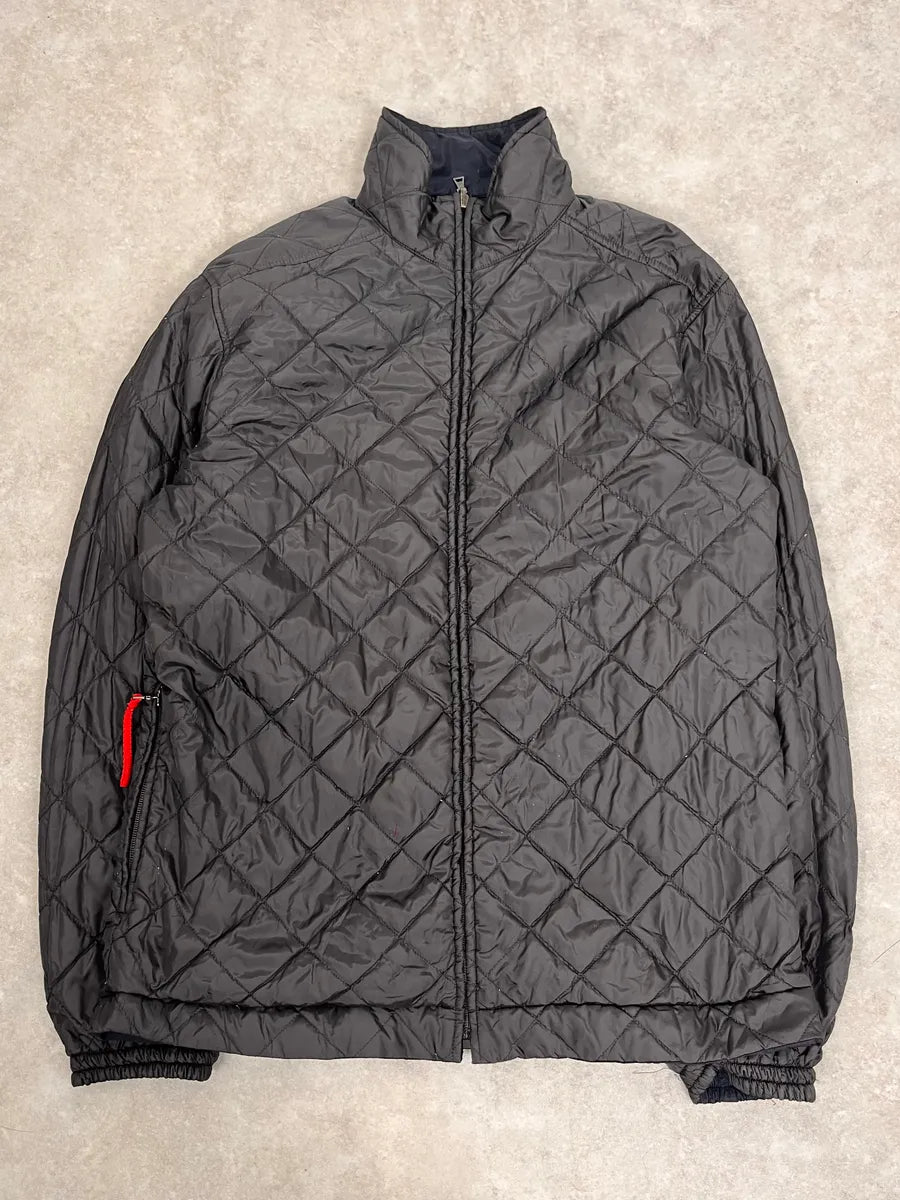 2000s Prada Linea Rossa Navy Windbreaker Jacket YJouaaJ 5