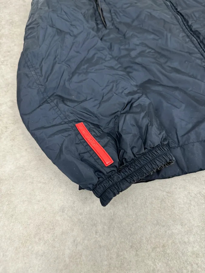 2000s Prada Linea Rossa Navy Windbreaker Jacket YJouaaJ 8