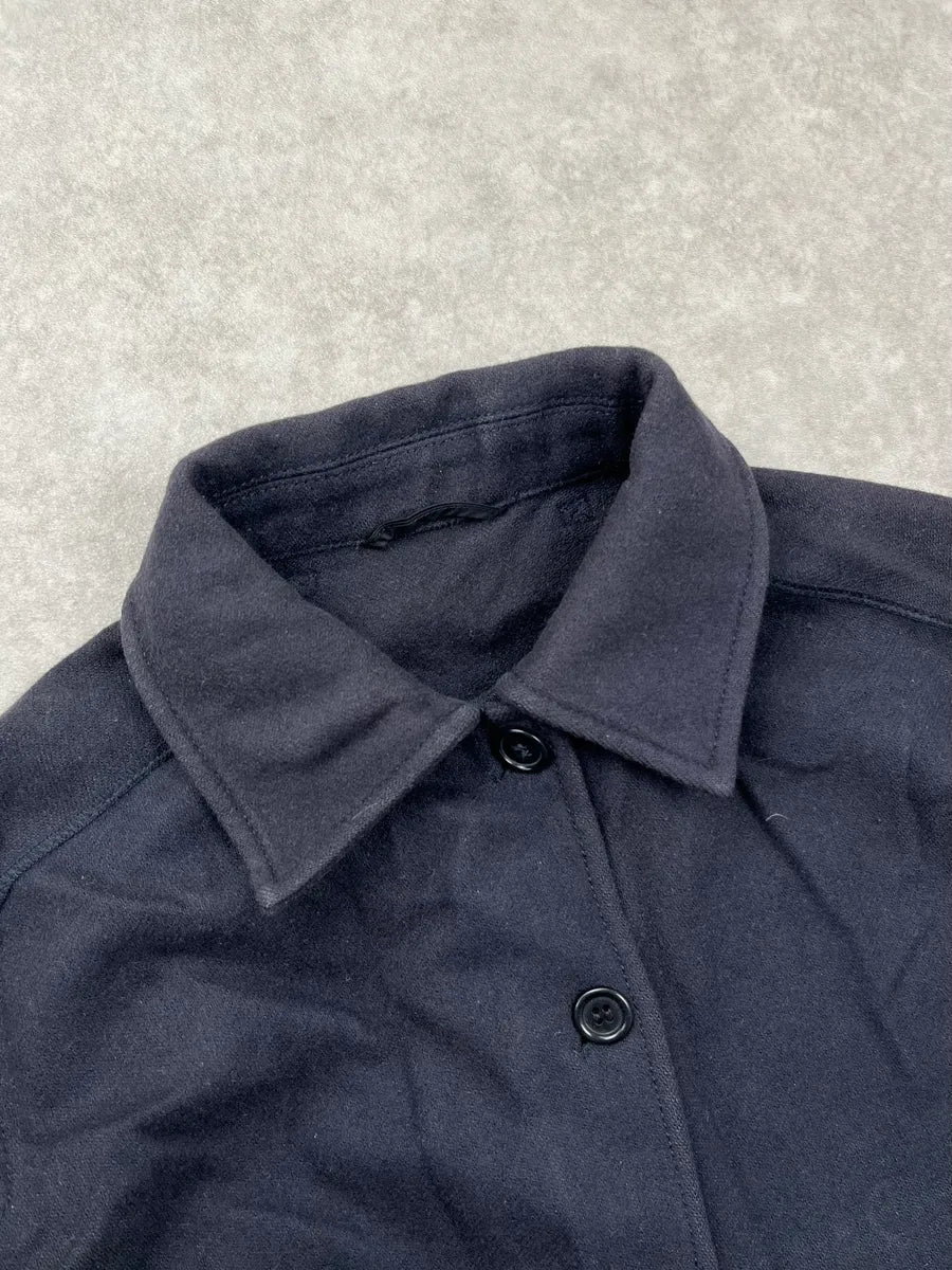 2000s Prada Linea Rossa Navy Wool Buttoned Jacket OBCEFEq 5