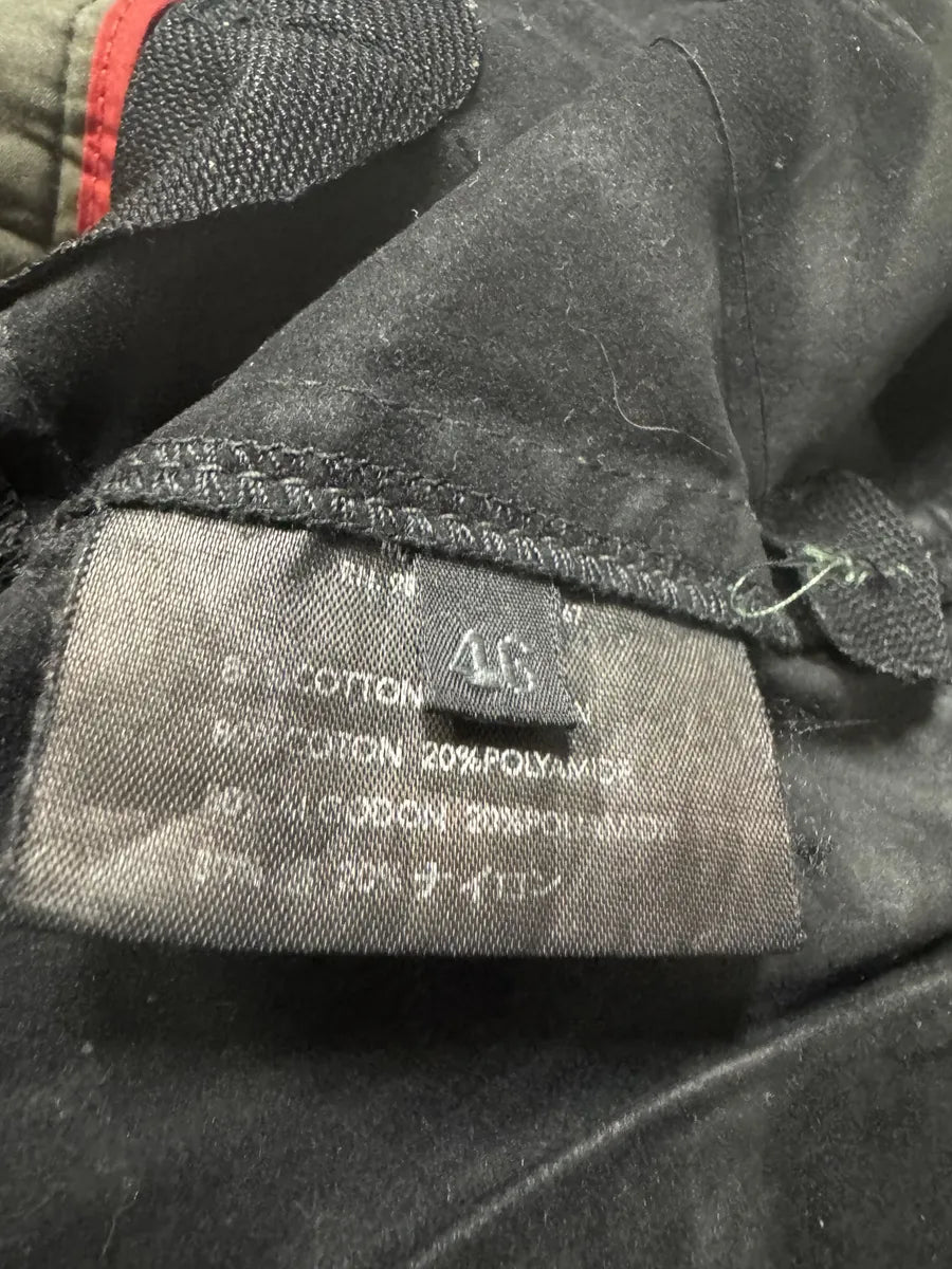 2000s Prada Linea Rossa Olive Green Pants rGmgoSY 5