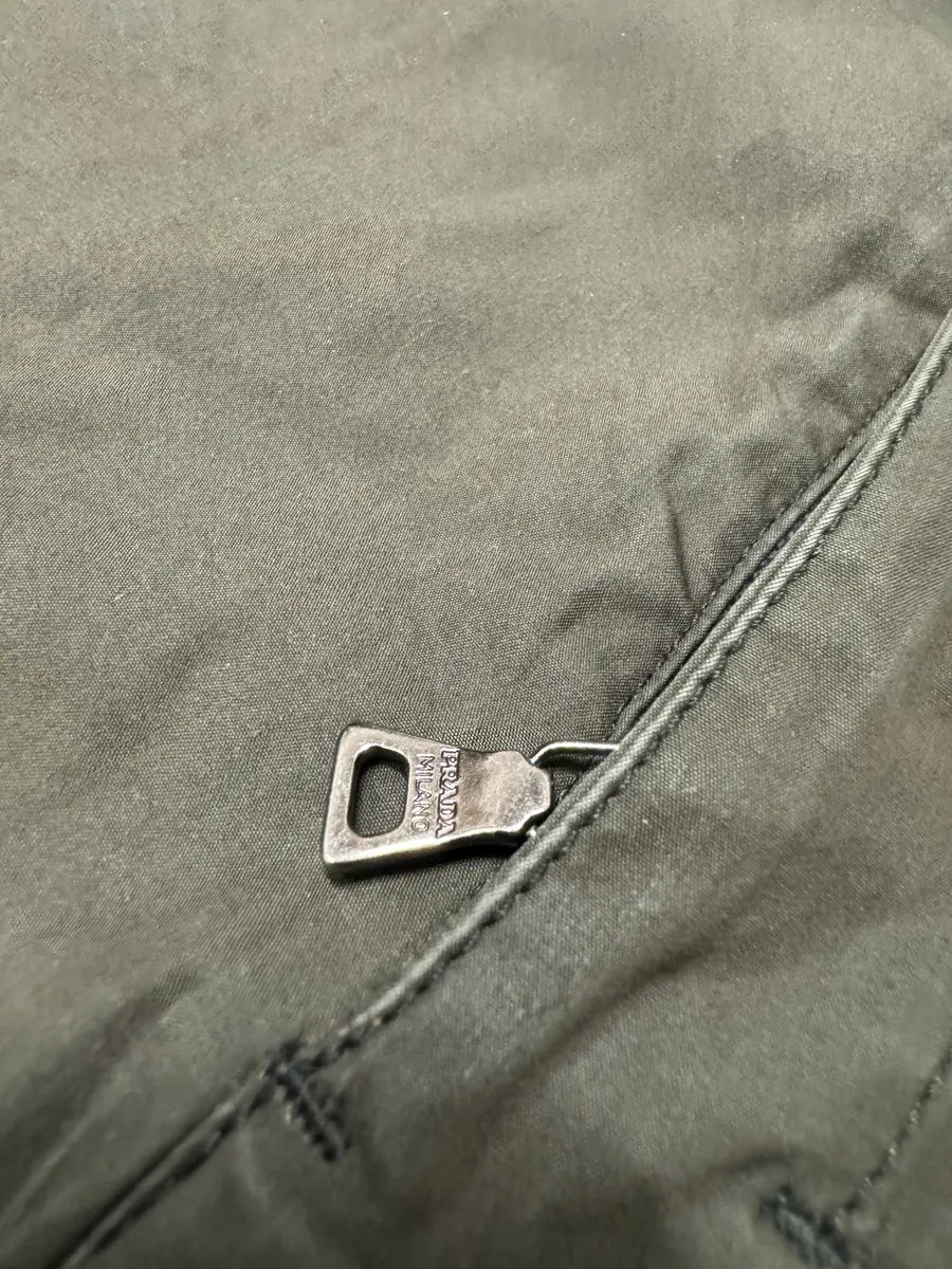 2000s Prada Linea Rossa Olive Green Pants rGmgoSY 8