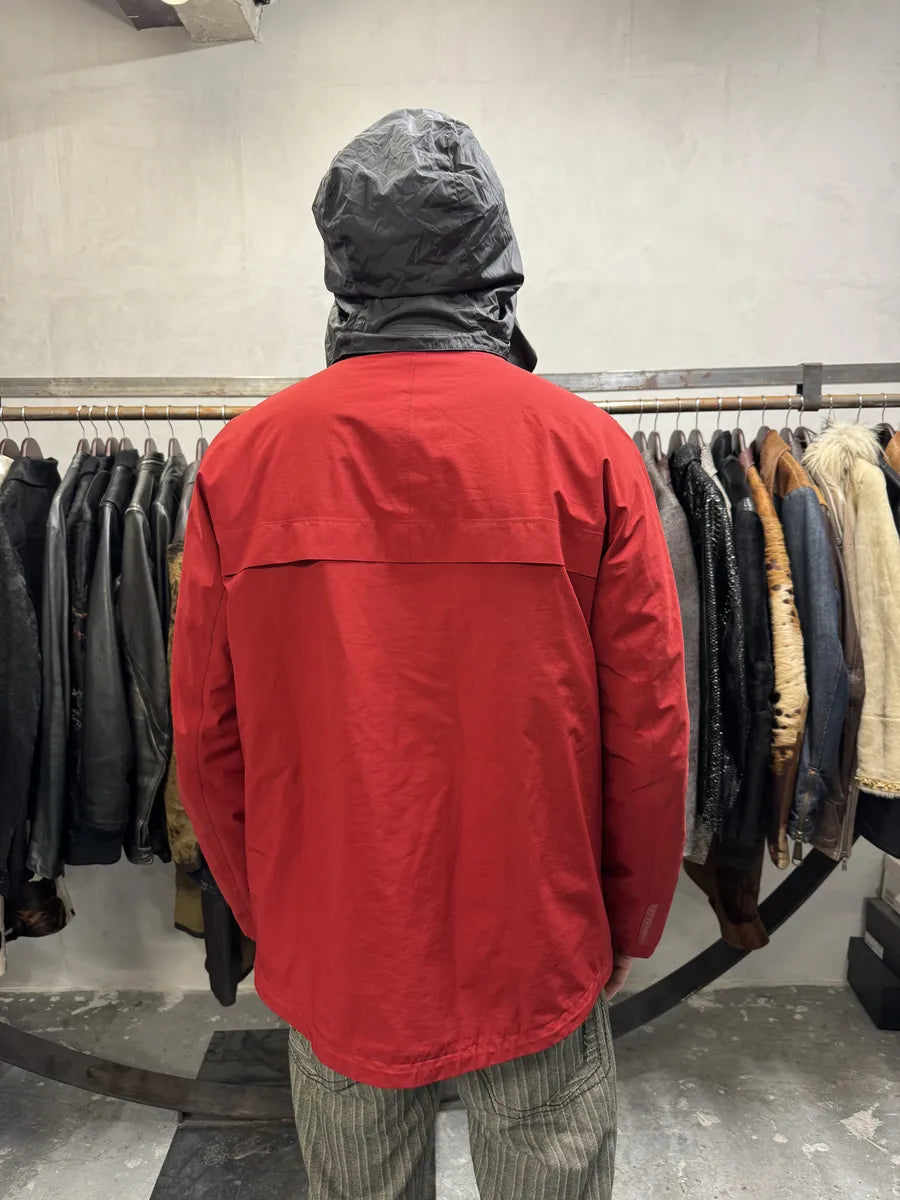 2000s Prada Linea Rossa Red Jacket (L) 2