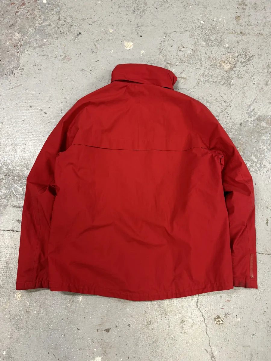 2000s Prada Linea Rossa Red Jacket (L) 5
