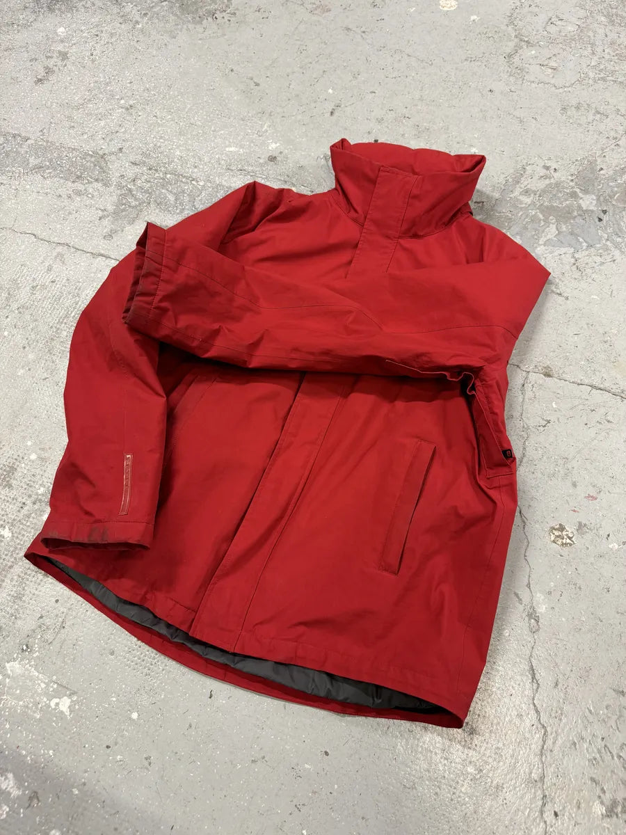 2000s Prada Linea Rossa Red Jacket (L) 6