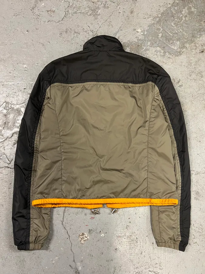 2000s Prada Linea Rossa Reversible Nylon Orange Jacket (XS/S) 3