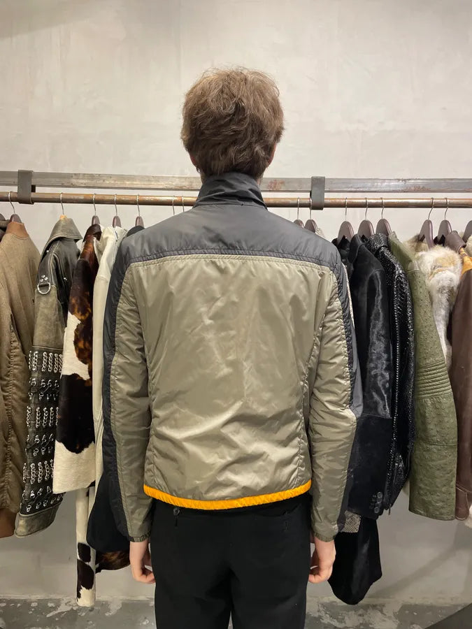 2000s Prada Linea Rossa Reversible Nylon Orange Jacket (XS/S) 5