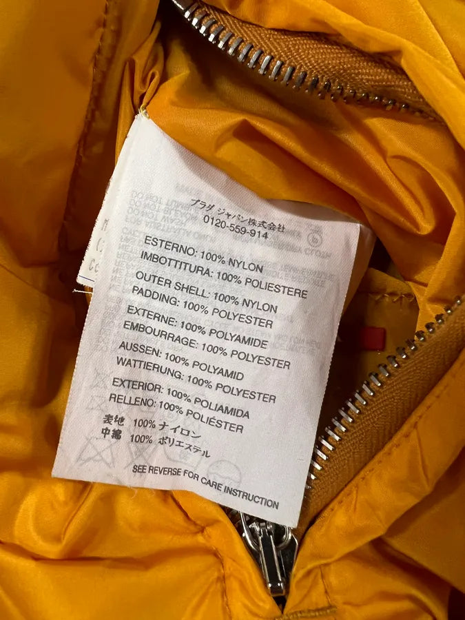 2000s Prada Linea Rossa Reversible Nylon Orange Jacket (XS/S) 10