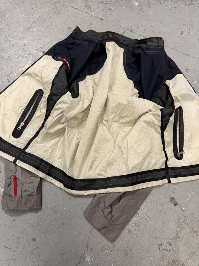 2000s Prada Linea Rossa Reversible Tactical Sport Jacket (M/L) 1