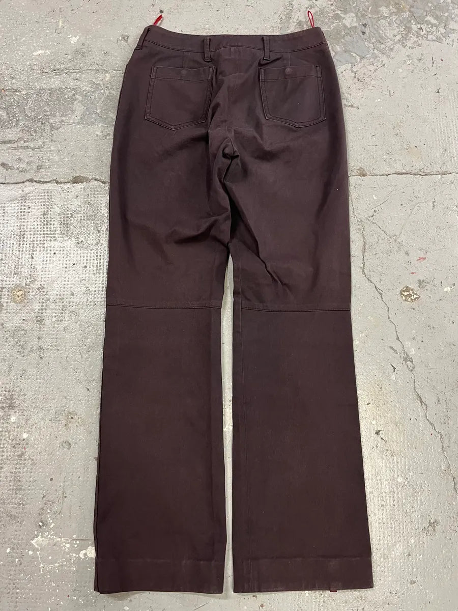 2000s Prada Linea Rossa Sport Brown Pants pzVUtea 7