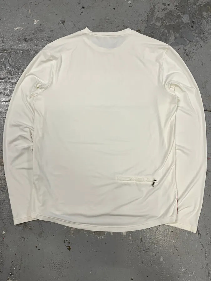 2000s Prada Linea Rossa White Longsleeves KzQDnJT 4