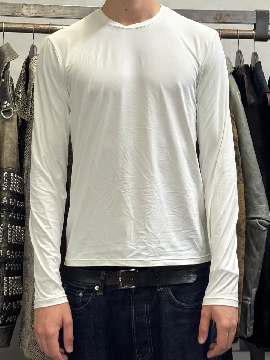 2000s Prada Linea Rossa White Longsleeves KzQDnJT 1