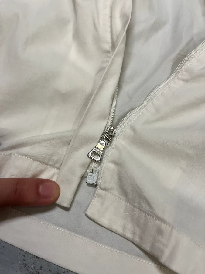 2000s Prada Linea Rossa White Tactical Vest Jacket McQlWJa 7