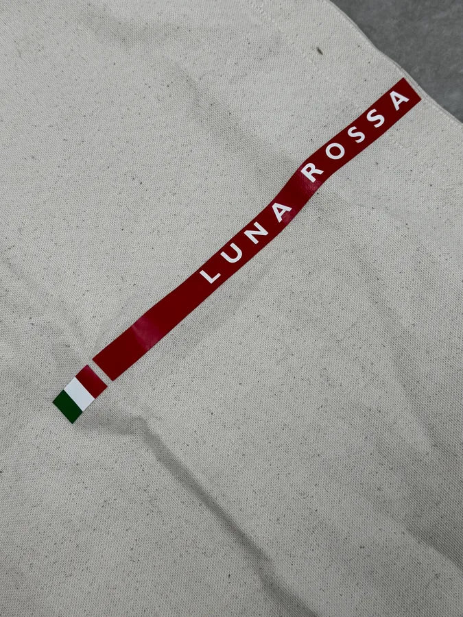 2000s Prada Luna Rossa Beige Canva Tote Bag SracbGp 4