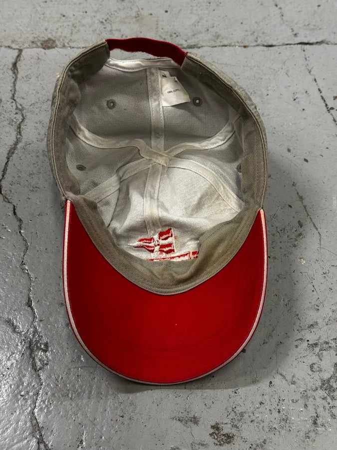 2000s Prada Luna Rossa Beige Cap DGzWISE 5