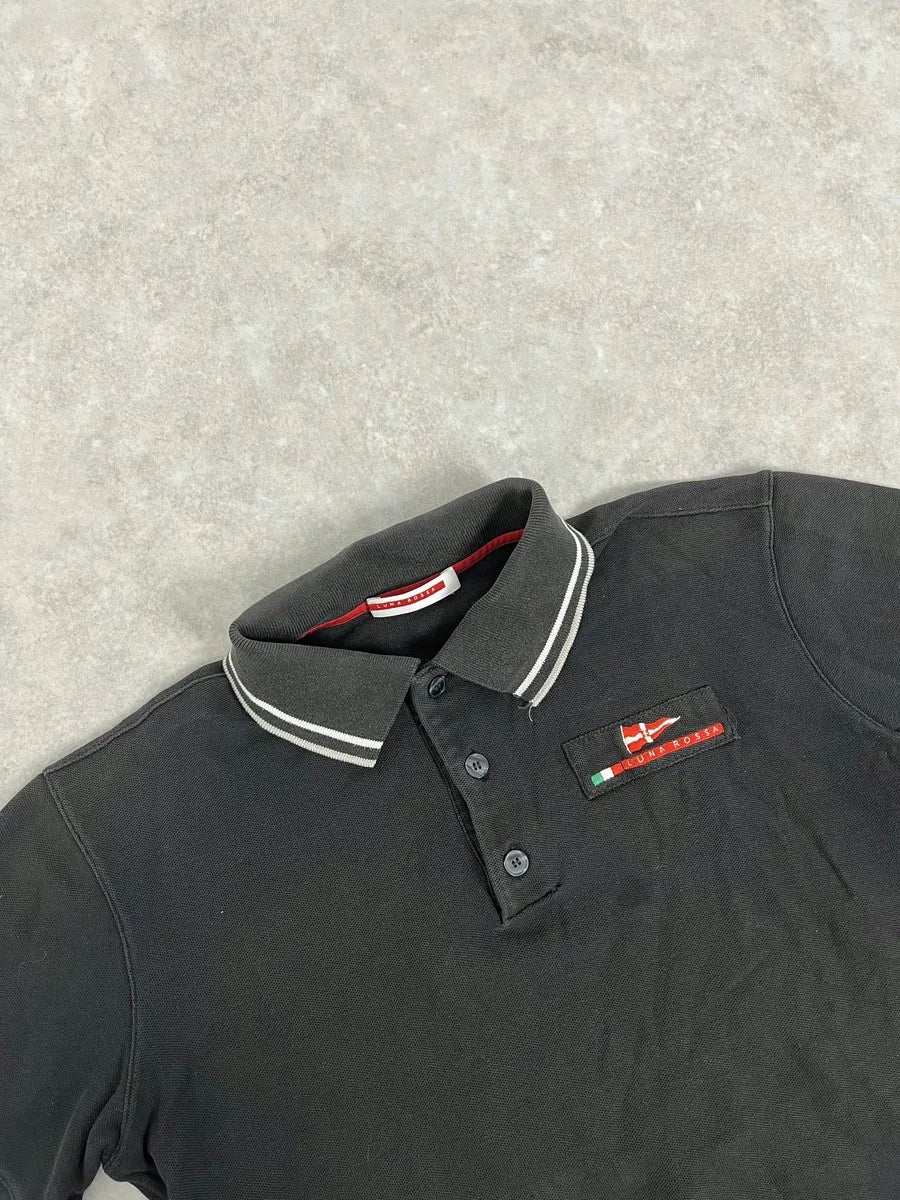 2000s Prada Luna Rossa Black Polo BpMPynl 4