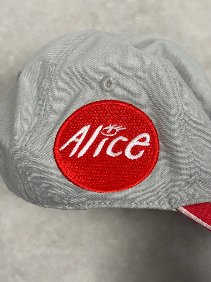 2000s Prada Luna Rossa Grey Embroidered Logo Cap IQBgqjA 6
