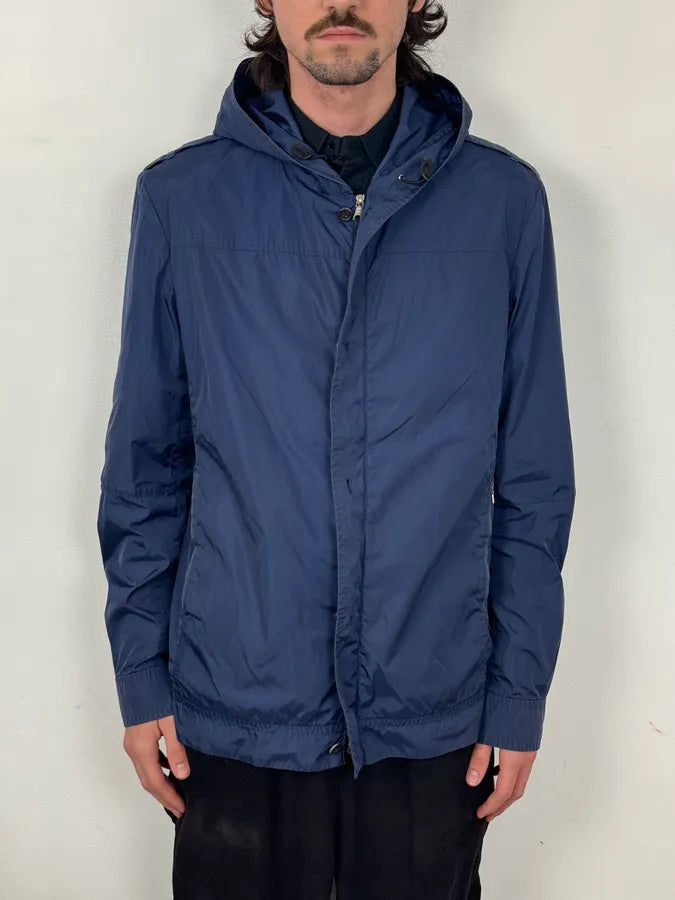 2000s Prada Luna Rossa Navy Windbreaker Jacket TwsTZWm 1