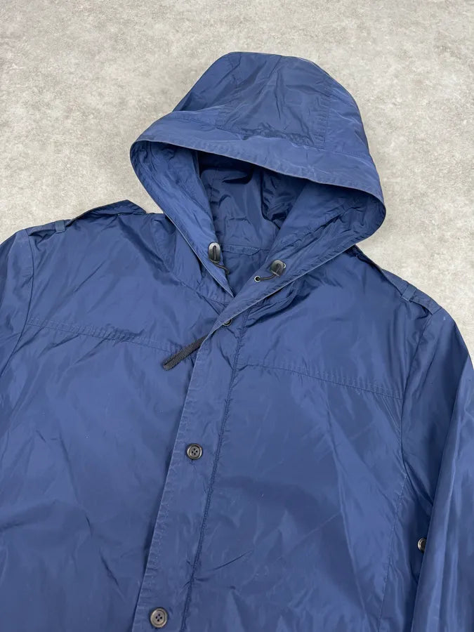2000s Prada Luna Rossa Navy Windbreaker Jacket TwsTZWm 4