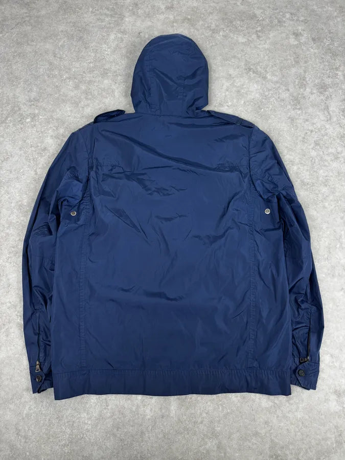2000s Prada Luna Rossa Navy Windbreaker Jacket TwsTZWm 3
