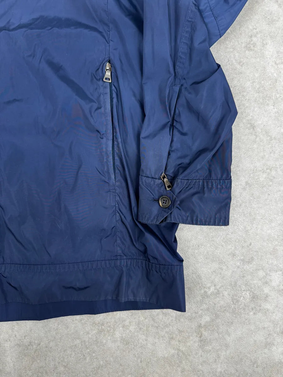 2000s Prada Luna Rossa Navy Windbreaker Jacket TwsTZWm 7