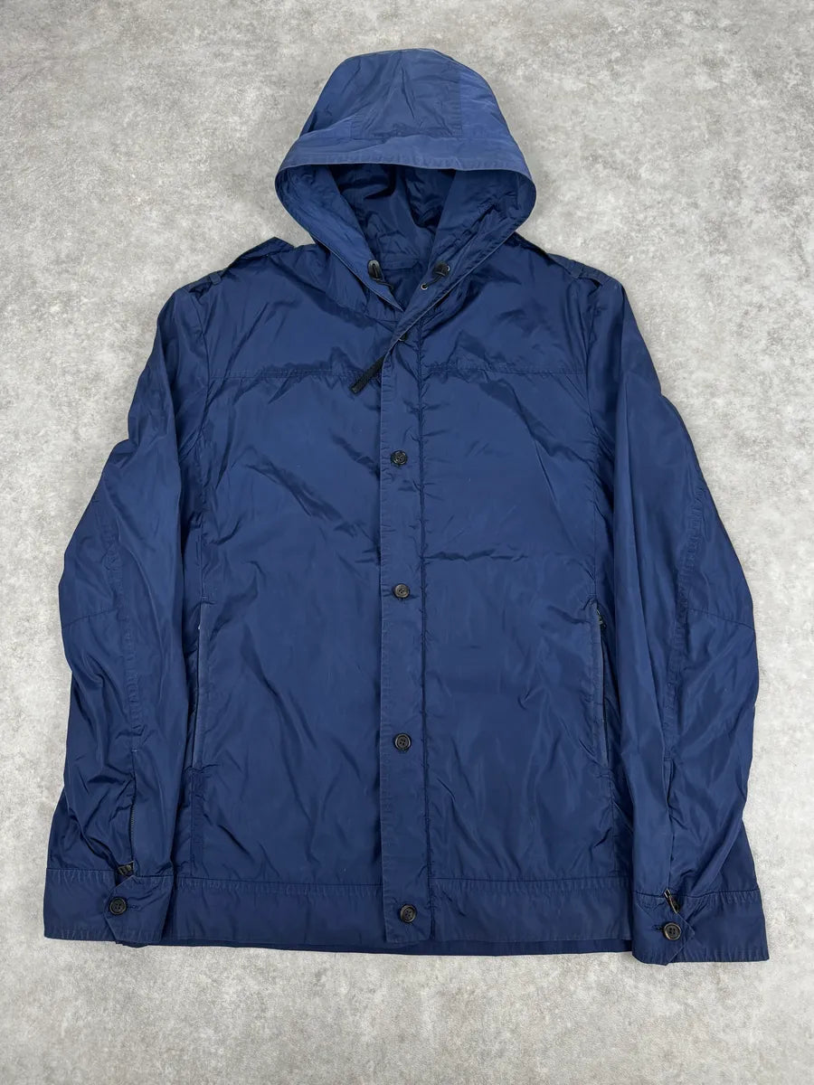 2000s Prada Luna Rossa Navy Windbreaker Jacket TwsTZWm 0