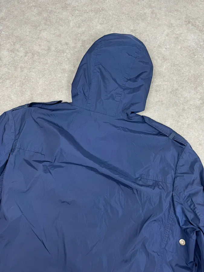2000s Prada Luna Rossa Navy Windbreaker Jacket TwsTZWm 5