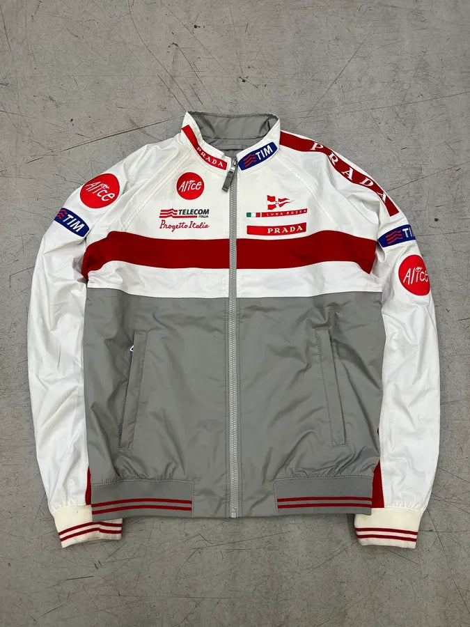 2000s Prada Luna Rossa Racing White & Red Jacket nxSwSVr 3