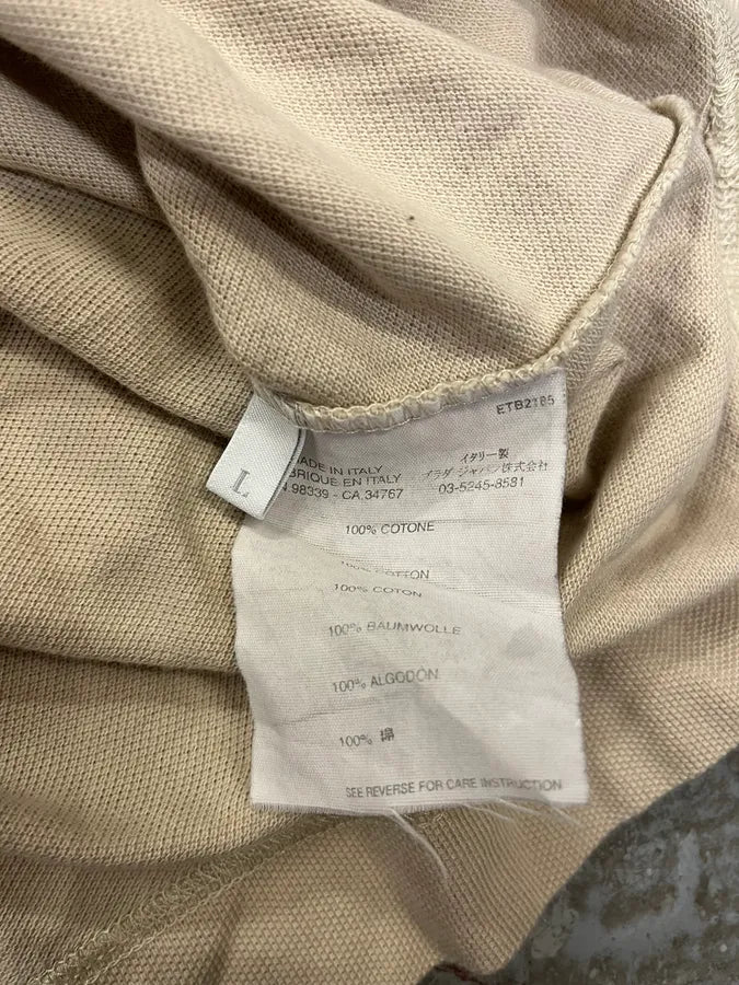 2000s Prada Luna Rossa Beige Polo maWUtKr 6